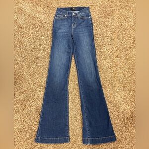 7 For All Mankind Indigo Wide Leg Jeans